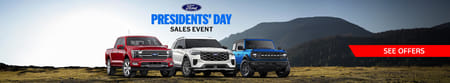 Ford President's Day Sales Event