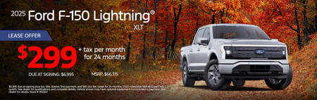 2025 F-150 Lightning Lease Special