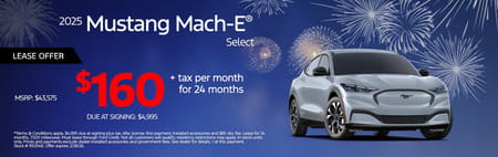 2025 Mustang Mach-E Lease Special