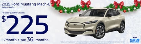 2025 Mustang Mach-E Lease Special