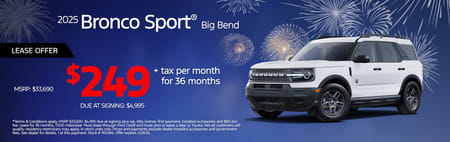 2025 Bronco Lease Special