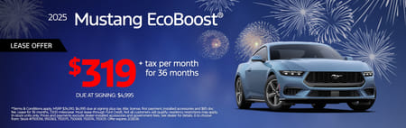 Mustang EcoBoost Lease Special