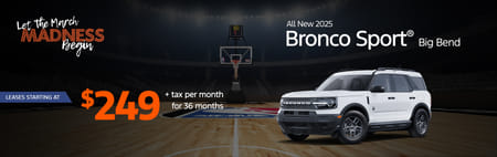 2025 Bronco Lease Special
