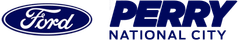 Perry Ford of National City Dealer print logo