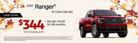 2025 Ranger Lease Special