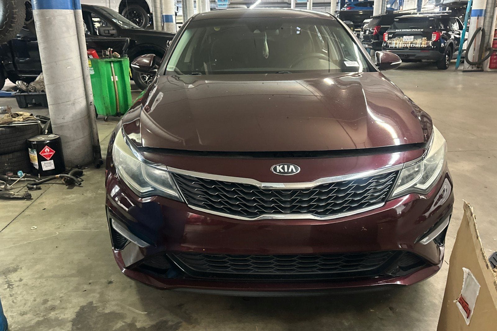 Used 2019 Kia Optima LX with VIN 5XXGT4L30KG346389 for sale in National City, CA