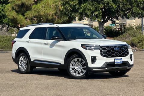 1 image of 2026 Ford Explorer Platinum