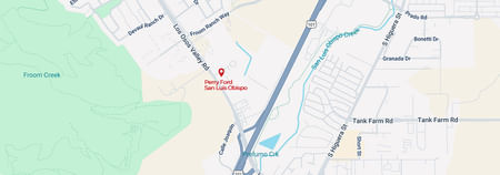 map of Perry Ford San Luis Obispo