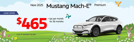 2025 Mustang Mach-E Lease Special