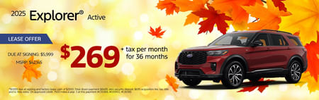 2025 Explorer Active Lease Special