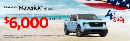 New 2025 Ford Maverick XLT Purchase Offer