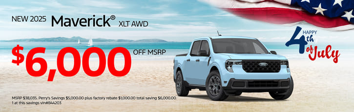 New 2025 Ford Maverick XLT Purchase Offer $6,000 OFF MSRP