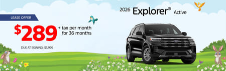 2026 Explorer Lease Special