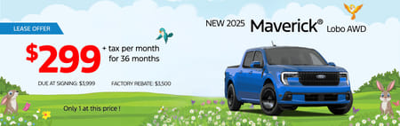 2025 Maverick Lease Special