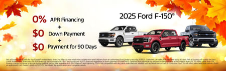 0% + $0 Down + No Payment