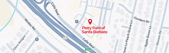 map of Perry Ford Santa Barbara
