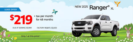2025 Ranger Lease Special