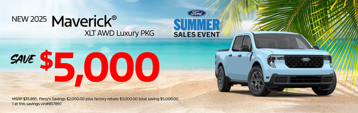 New 2025 Ford Maverick XLT Purchase Offer $5,000 OFF MSRP