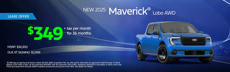 2025 Maverick Lease Special