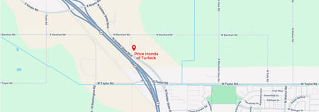 map of Price Honda Of Turlock