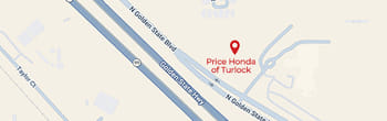 map of Price Honda Of Turlock