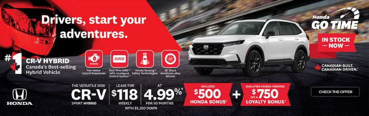 2026 CR-V Hybrid Offer