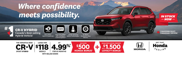 2026 CR-V Hybrid Offer