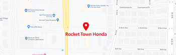 map of Rocket Town Honda