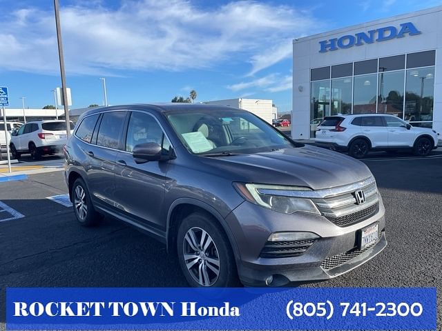 Used 2016 Honda Pilot EX-L with VIN 5FNYF5H77GB014456 for sale in Lompoc, CA