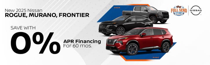 New 2026 Nissan Rogue Finance Special 0% APR Special