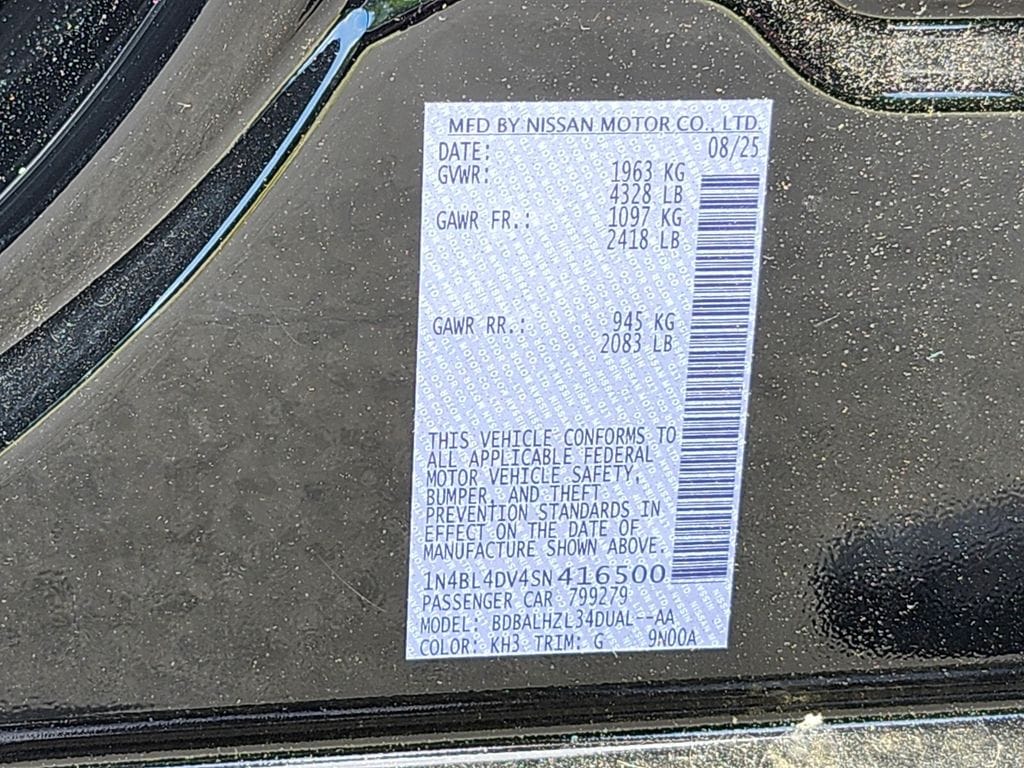 2025 Nissan Altima SV - Photo 28