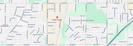 map of Sharp Honda