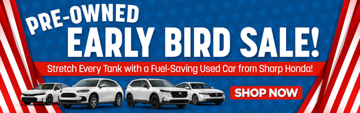 pre-owned early bird sale
