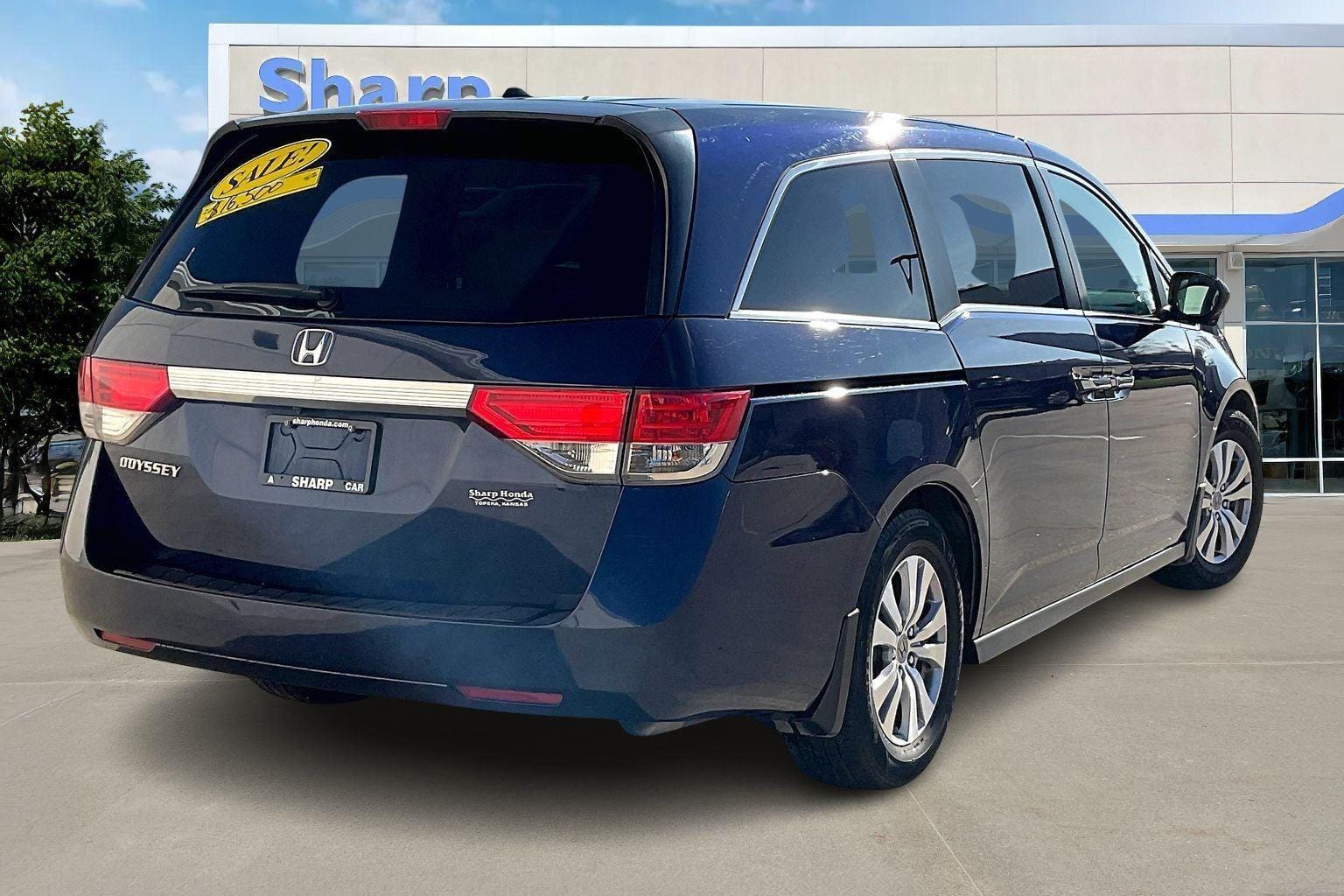Used 2014 Honda Odyssey EX-L with VIN 5FNRL5H67EB122822 for sale in Kansas City