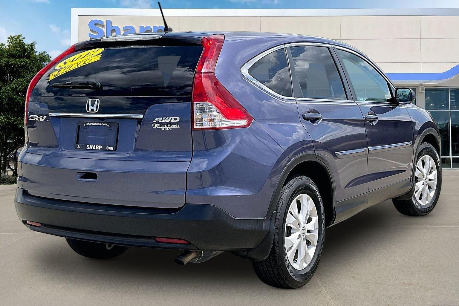Used 2013 Honda CR-V EX with VIN 5J6RM4H56DL018004 for sale in Kansas City
