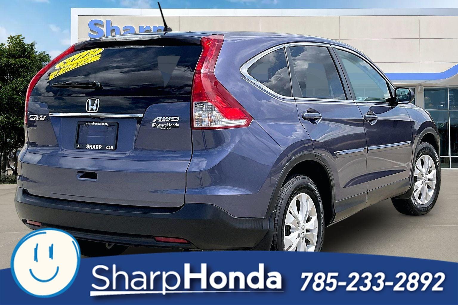 Used 2013 Honda CR-V EX with VIN 5J6RM4H56DL018004 for sale in Kansas City