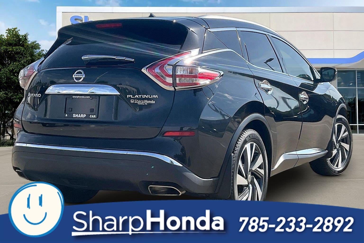 Used 2015 Nissan Murano Platinum with VIN 5N1AZ2MG2FN247489 for sale in Kansas City