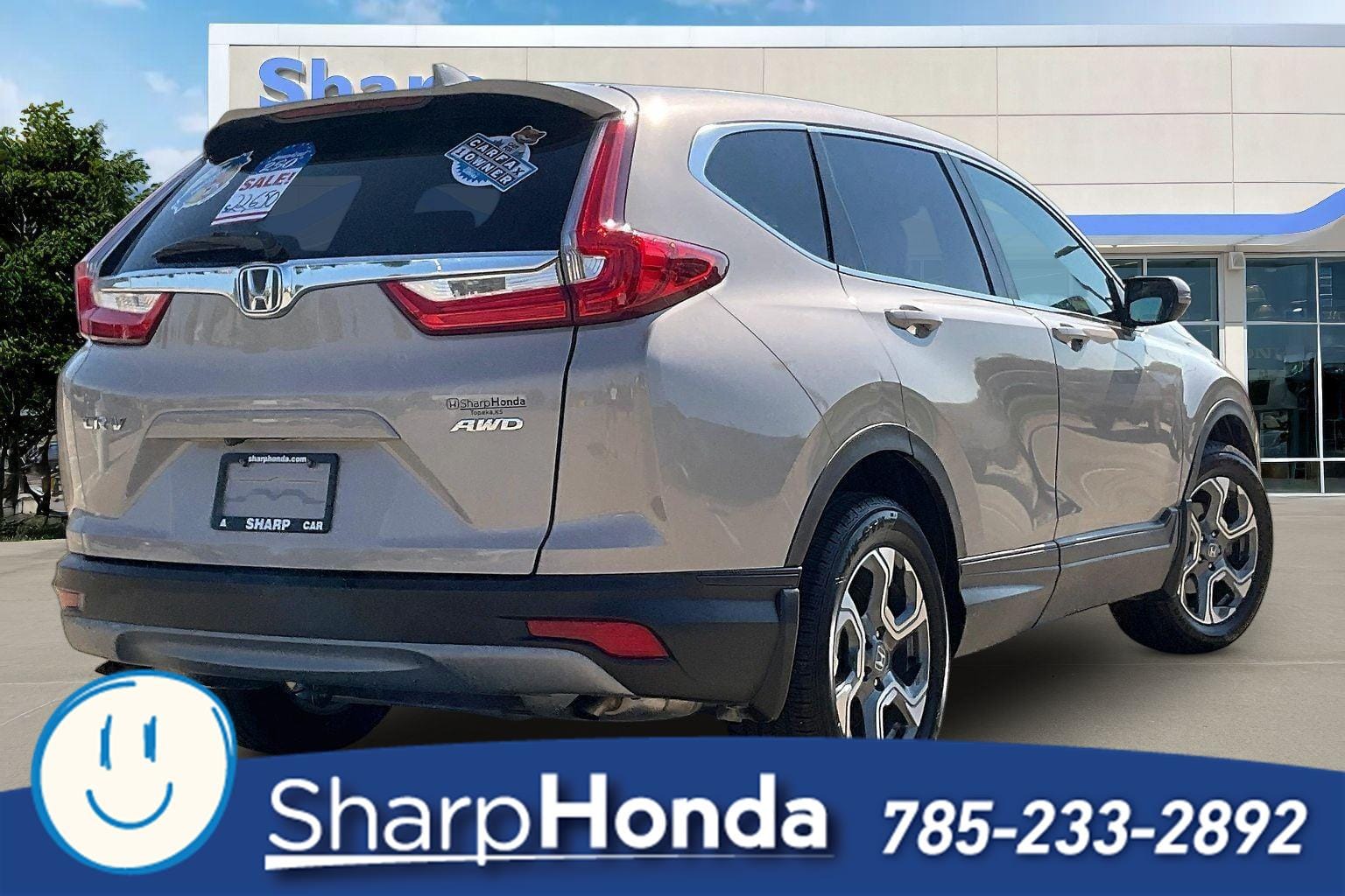 Used 2018 Honda CR-V EX-L with VIN 5J6RW2H85JL030410 for sale in Kansas City