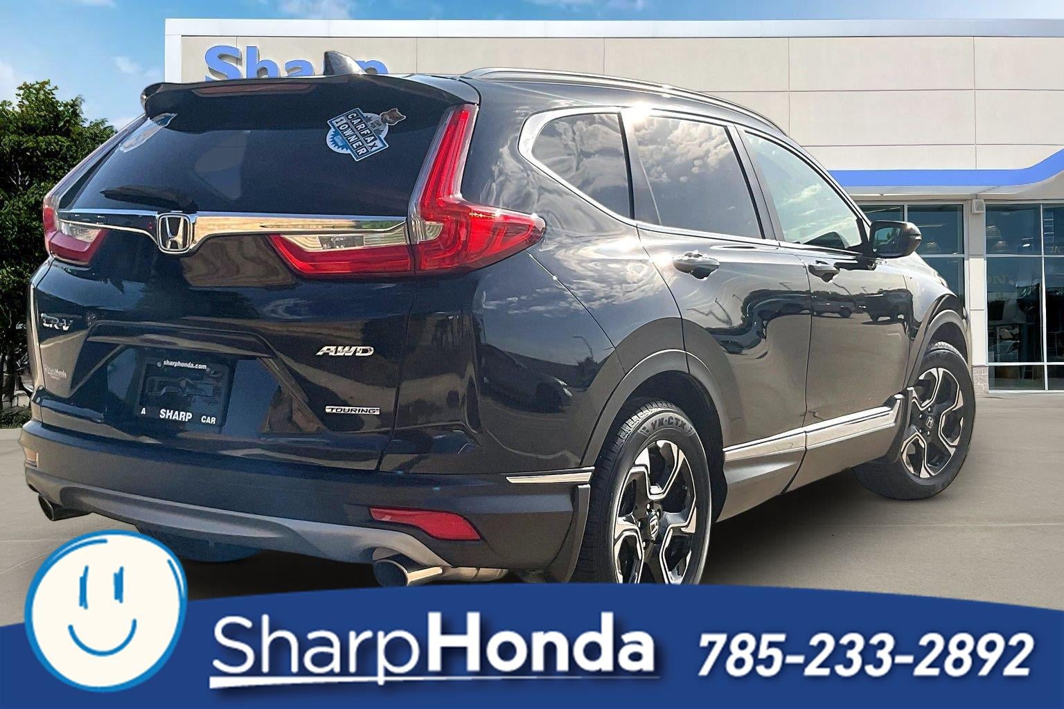 Used 2018 Honda CR-V Touring with VIN 7FARW2H97JE047702 for sale in Kansas City