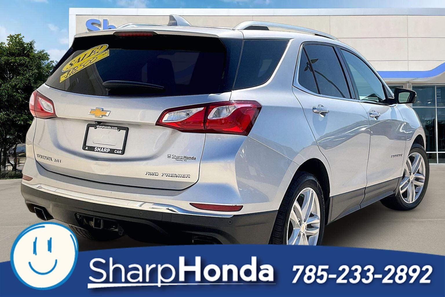 Used 2019 Chevrolet Equinox Premier with VIN 3GNAXYEX0KS555988 for sale in Kansas City