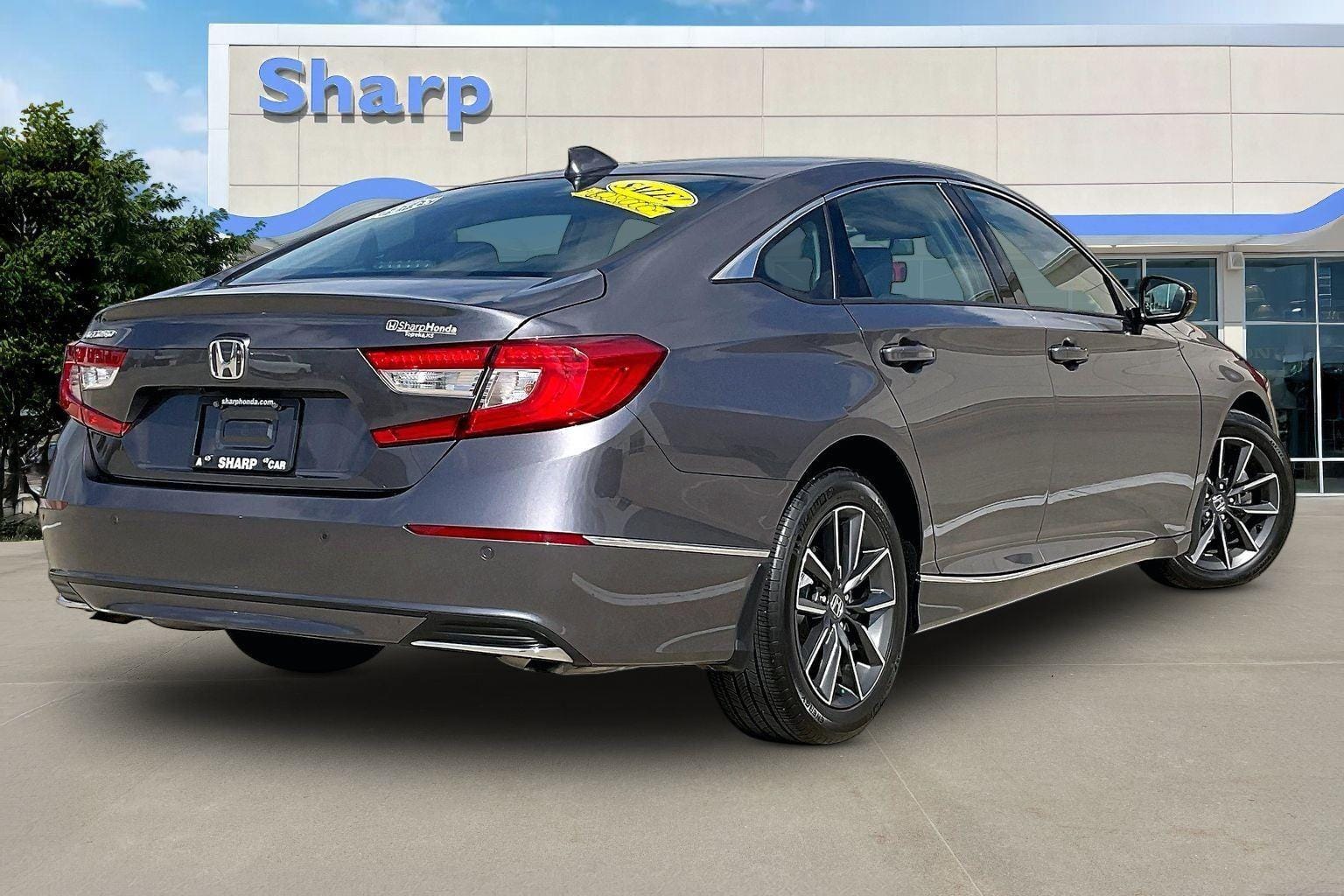 Used 2021 Honda Accord EX-L with VIN 1HGCV1F56MA007236 for sale in Kansas City
