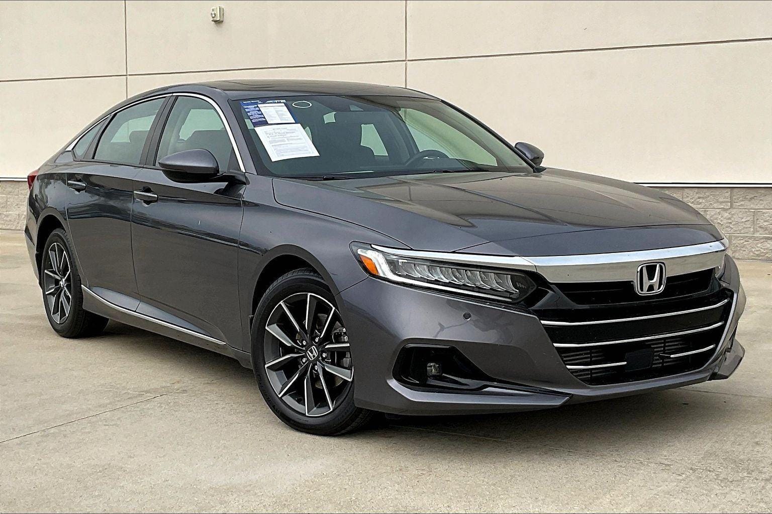 Used 2021 Honda Accord EX-L with VIN 1HGCV1F56MA007236 for sale in Kansas City
