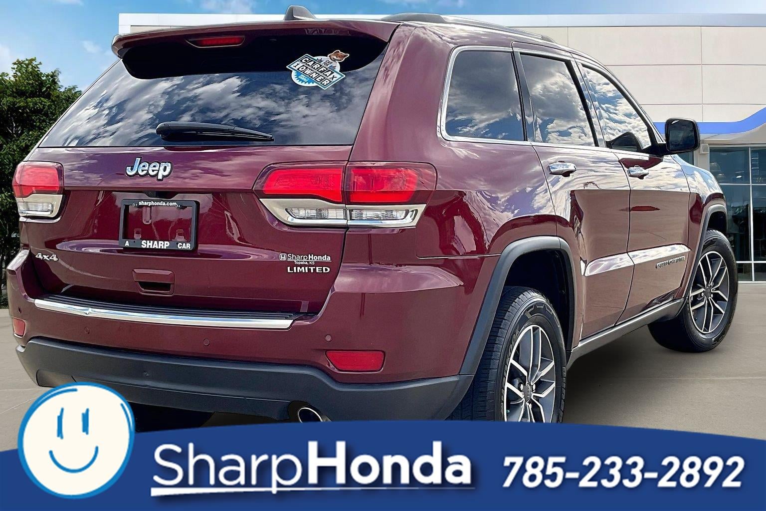 Used 2021 Jeep Grand Cherokee Limited with VIN 1C4RJFBG2MC664581 for sale in Kansas City