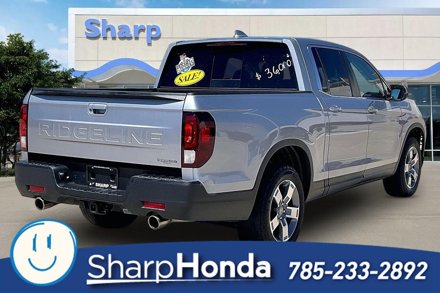 Used 2024 Honda Ridgeline RTL with VIN 5FPYK3F58RB003672 for sale in Kansas City