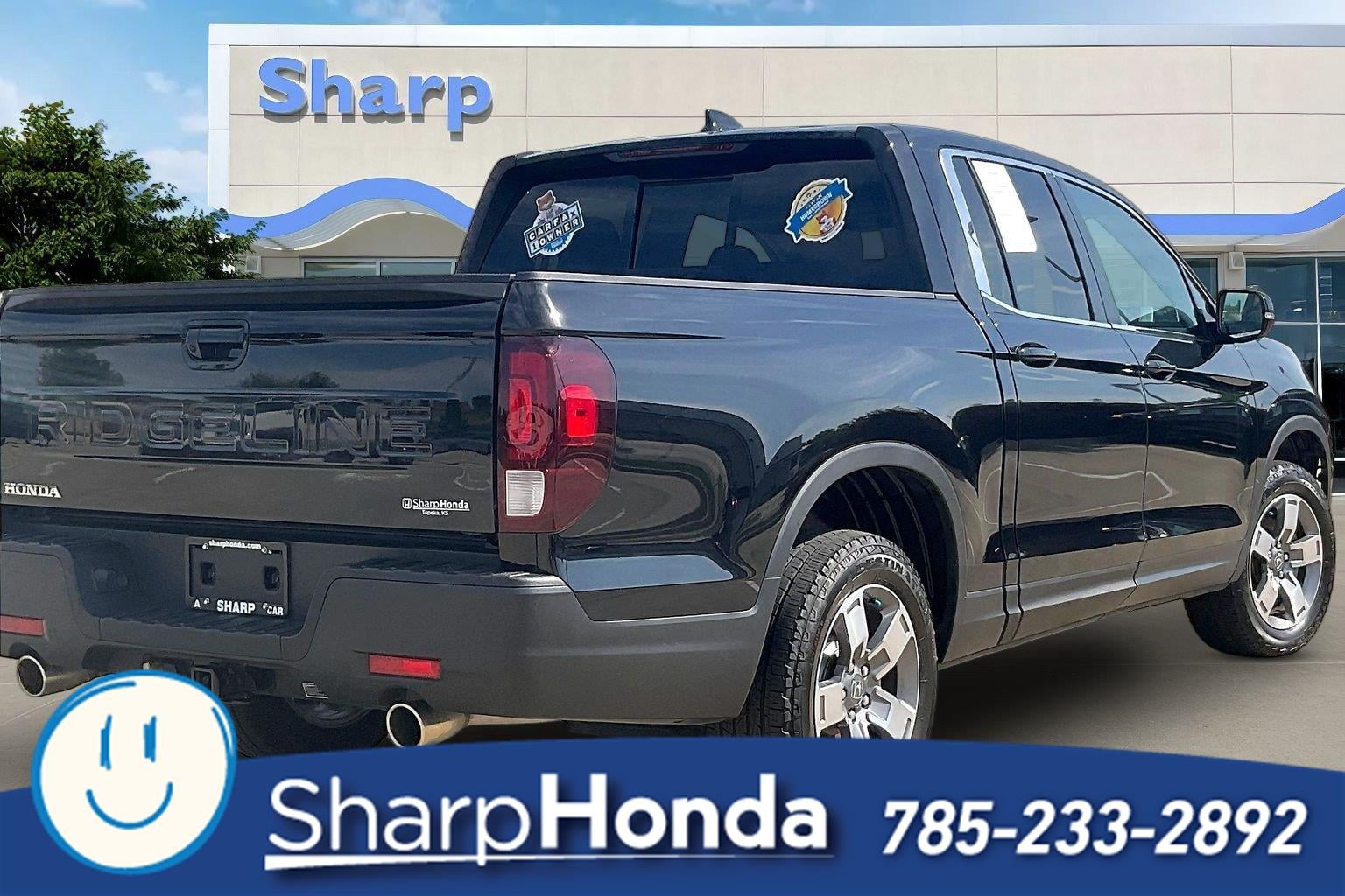 Used 2025 Honda Ridgeline RTL with VIN 5FPYK3F59SB022723 for sale in Kansas City