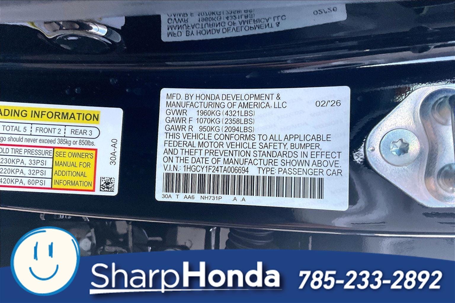 2026 Honda Accord LX - Photo 9