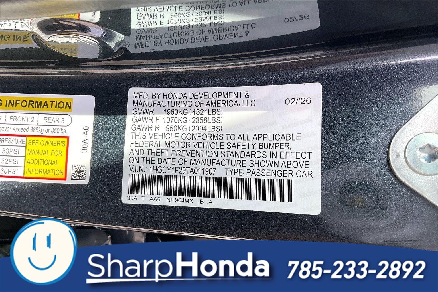 2026 Honda Accord LX - Photo 9
