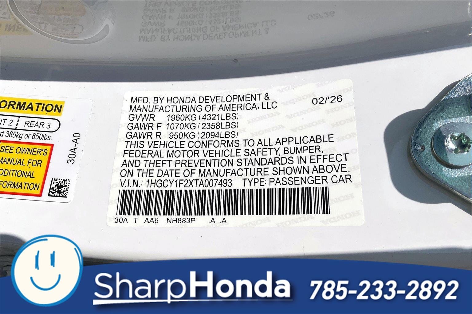 2026 Honda Accord LX - Photo 8