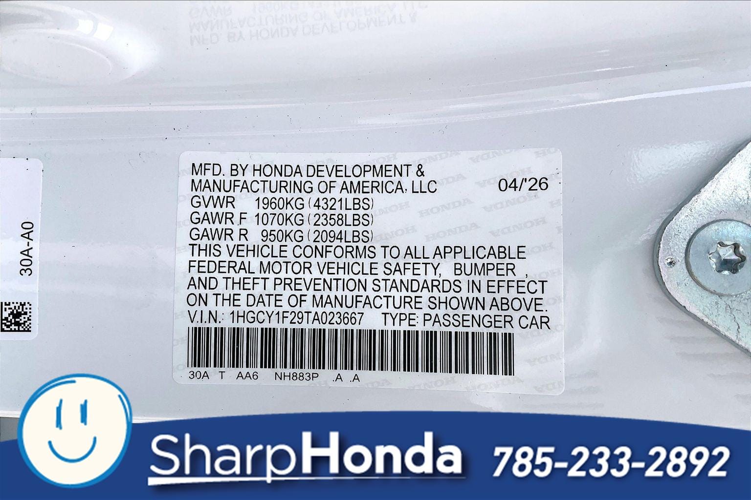 2026 Honda Accord LX - Photo 8
