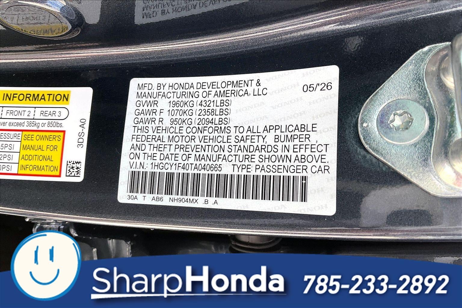 2026 Honda Accord SE - Photo 34